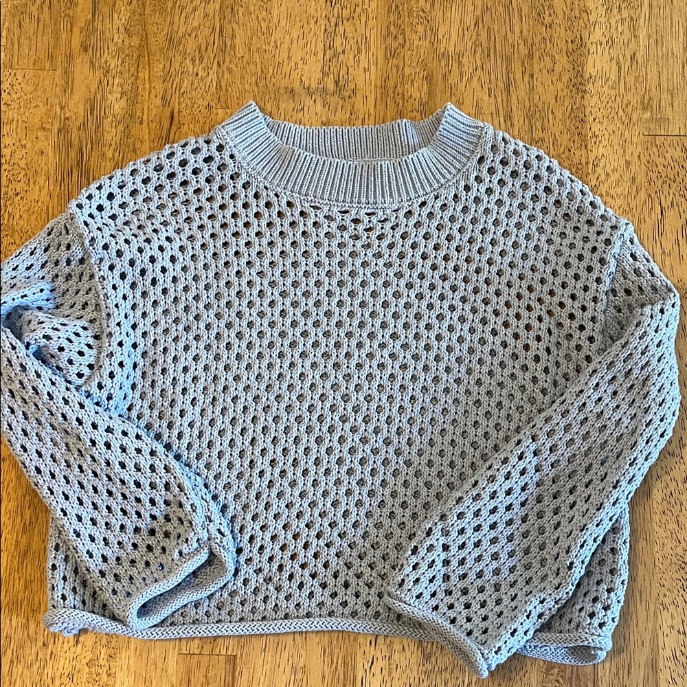 Zara Light blue Knit Sweater